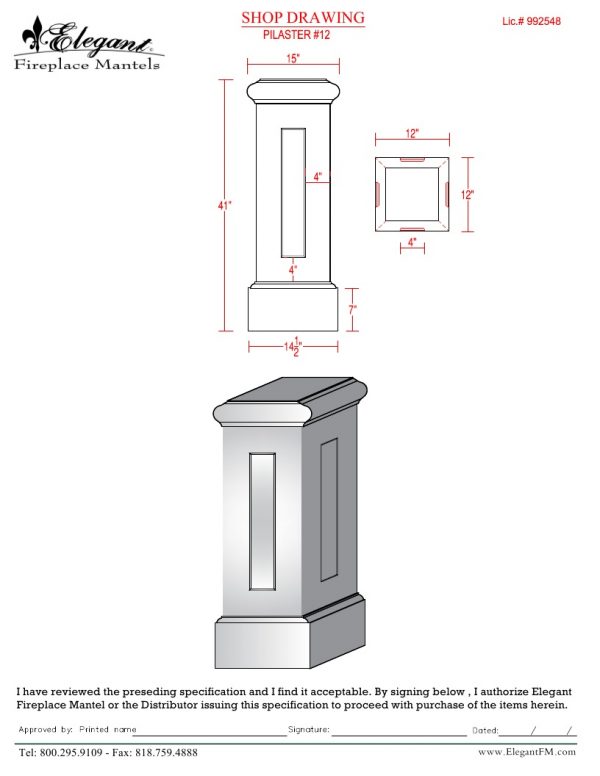 PILASTER #12